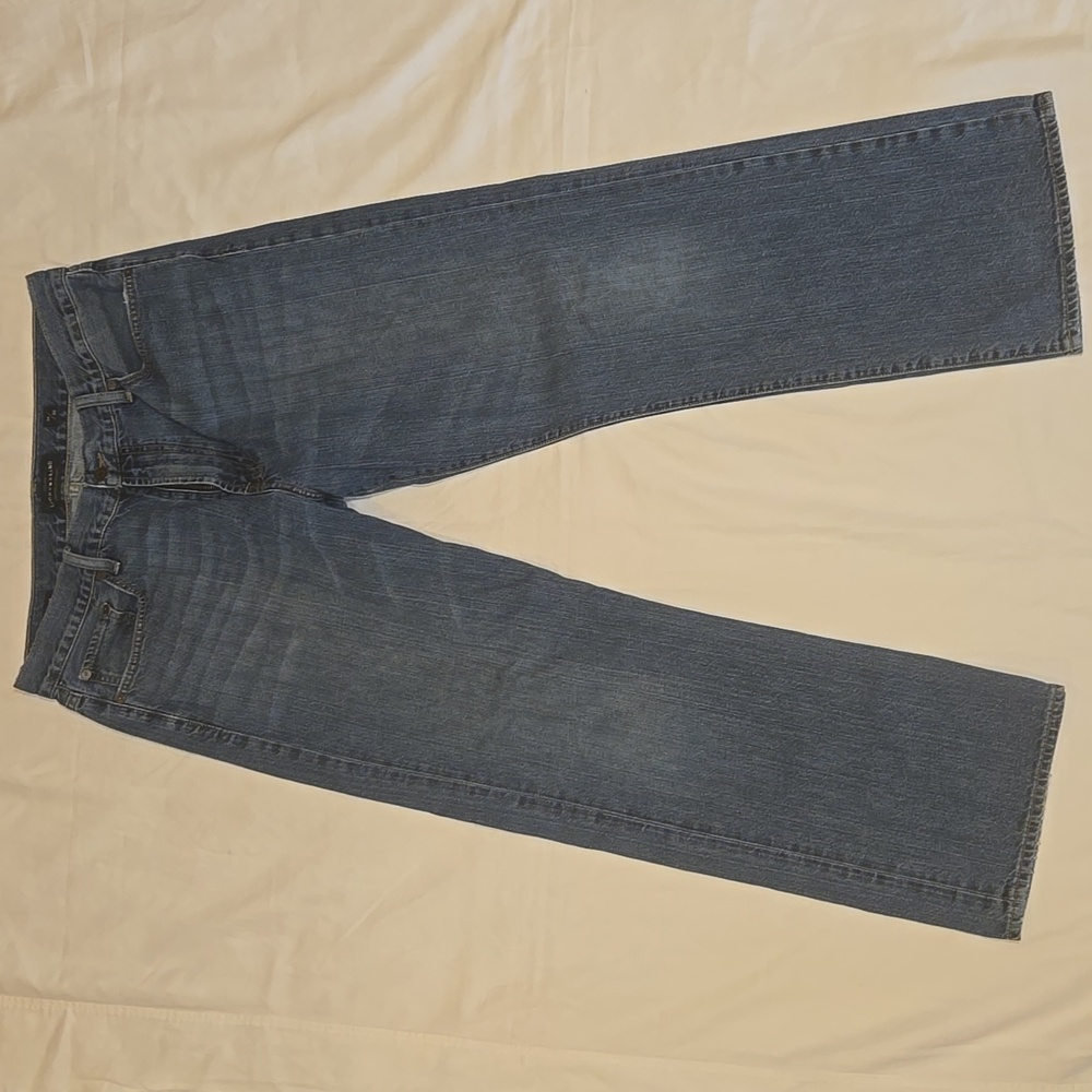 Lucky Brand Men's 181 Relaxed Straight Blue Jeans Size 34/30